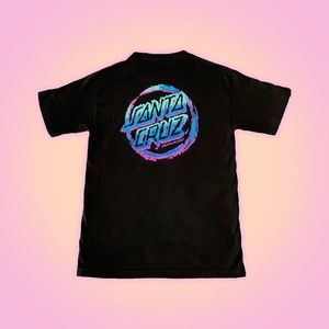 SOLD | ⭐️ Santa Cruz Black Tee ⭐️